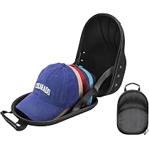Borsa Porta Cappelli Baseball - Custodia Rigida EVA Per 5-6 Cappelli