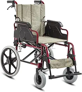 KosmoCare Esteem Premium Imported Aluminium Transporter Wheelchair