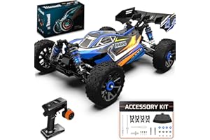 AMORIL 1:14 Auto RC veloci per adulti, max 70+Km/h, auto radiocomandata per hobby, 4 x 4, grande passeggino da corsa su strada, giocattolo per bambini