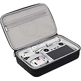 JSVER Mini 3 Pro Étui Portable EVA Dure Cas Voyage Espace de Rangement Sac de Transport pour DJI Mini 3 Pro Housse Accessoire