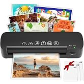 A4 Laminator 4 in 1, Thermal Laminator for A4/A5/A6, 70-100 Micron | Preheat in 3-4 min and speed of 260mm/min. Includes 15 p