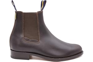 LAZO Y DUQUE - Botos Camperos Valverde del Camino, fabricadas en piel, sin cordones y con suela de cuero para: Hombre