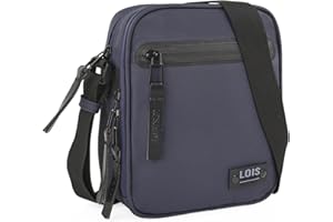 Lois - Bolso Hombre elegante y funcional Bolsitos Para Hombre resistentes y modernos Bolsos Para Hombre estilo casual, ideales para el día a día