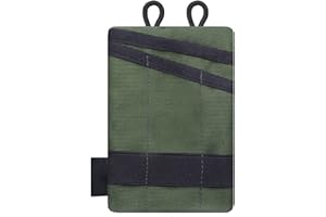 SANSEENIA EDC-Tasche Taschenorganizer, Mini EDC-Werkzeugtasche für Männer, Multifunktionaler Organizer Aufbewahrung EDC Gears/Taktischer Stift/Taschenmesser/Karten/Mobiltelefon/Notizbuch