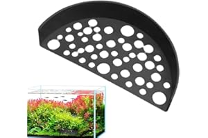 FIRULAB Grotte d'élevage de crevettes d'aquarium, peau de dôme de crevettes, Cachette d'habitat de protecteur d'élevage de crevettes, Abri de cache d'aquarium, garde empêchant les poissons prédateurs,