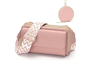 Snmoec handytasche zum umhängen umhängetasche damen klein handytasche mit geldbörse zum umhängen crossbody bag damen bags for women schwarz