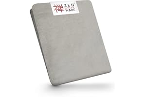 ZEN MASSAGE WARE ZEN - Copertura per lettini da massaggio - lenzuolo in morbida spugna per lettini cosmetici, da terapia & trattamento - rivestimento per lettino lavabile a 60° - accessori per massaggi (platino)