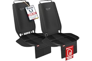 ATHLON TOOLS 2 podkładki pod fotelik dziecięcy z osłoną boczną – idealne dopasowanie, kompatybilna z Isofix, gruba, pod foteliki i nosidełka, opatentowany design