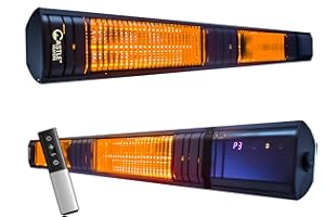 KIAM POWER PRODUCTS Kiam 3KW Infrared Outdoor garden Patio Heater KMH-30R9 Wall Mounted with Remote Control