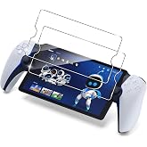 FDHYFGDY Sony PS5 Playstation Portal i&ccedil;in Ekran Koruyucu Folyo Sert Cam 2 Adet [2 Adet] Sertlik Derecesi 9H, &Ccedil;izilmez, Kabarc