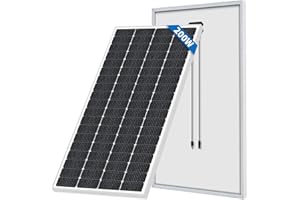 FIREFLY ENERGY 200 W Monocrystalline Solar Panel for Balcony, Garden, Motorhomes, Boats, Trailers, Marine, Off-Grid Systems
