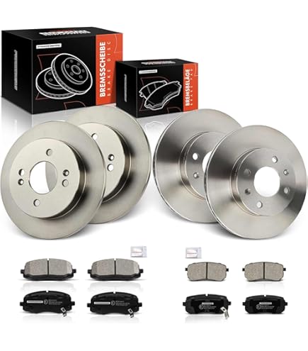 ATEC Bremsbelagsatz Hinterachse 4-tlg. - Für Hyundai, Kia, Ssangyong Modelle