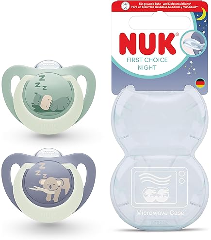 NUK Disney Babyfopspeen | 0-6 maanden | BPA-vrije siliconen fopspenen | Jessie & YeeeHaaw (Toy Story) | 2 stuks
