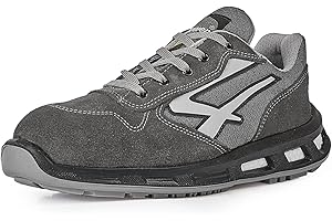 U-POWER DON'T WORRY... BE HAPPY! Scarpe Antinfortunistiche da Lavoro U-Power RL20023-39 - Calzado de seguridad gama Red Lion Modelo Kick S3 Ci SRC Talla 39Unisex - Adulto