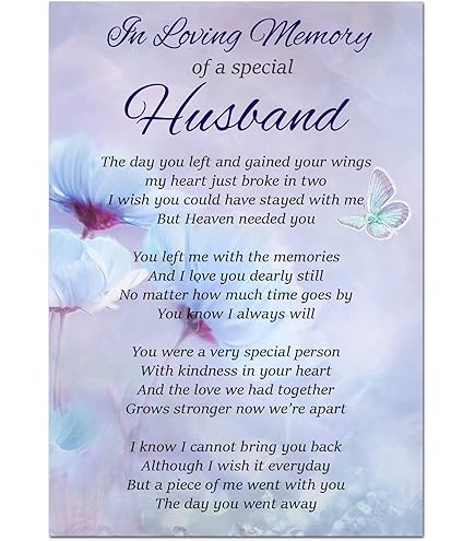 Dad Memorial Birthday Card Heavenly Grave Card Graveside Marker Waterproof Eco | UK - View #9