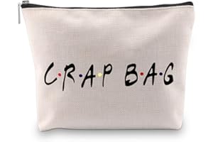 JTOUK Crap Bag Novelty TV Show Inspired Travel Cosmetic Makeup Toiletry Bag (Crag Bag EU)