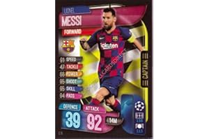 MATCH ATTAX 19/20 MATCH ATTAX EXTRA 2019/20 LIONEL MESSI FC BARCELONA CAPTAIN CARD