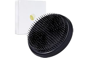 Wazakura Kenzan per Ikebana Rotondo Nero da 102mm, Pin Frog per Fiori Realizzato in Giappone, Strumento Giapponese per l'Arrangiamento Floreale, Porta Fiori per Vasi - Kenzan Nero 102mm