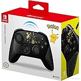 Horipad Manette sans-Fil Pokémon: Pikachu Noir/Doré pour Nintendo Switch