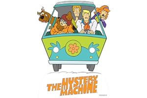 STAR CUTOUTS SC1404 Fred's Mystery Machine Van Scooby Doo - Recorte de cartón para Fiestas, Regalos y Eventos, Fiestas temáticas Infantiles, Altura de 93 cm