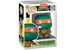 Funko Pop! TV: Teenage Mutant Ninja Turtles (TMNT) - Michelangelo - TMNT Retro/Classic - Figura de Vinilo Coleccionable - Idea de Regalo- Mercancia Oficial - Juguetes para Niños y Adultos - TV Fans