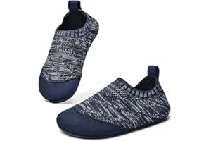 KOWAYI Chausson Enfant Pantoufle bebe :Garçons Filles Chaussons Enfants Chaussures Antidérapantes GR.17-35