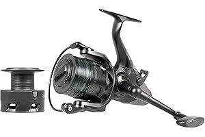 DAM RUNSHIFT 3L FS + CAMO LINE, Angelrolle, Spinnrollen, Allround Angeln, inkl. Camo Line