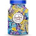 Laffy Taffy Individually Wrapped Blue Raspberry, Grape & Banana Mix Jar 900g