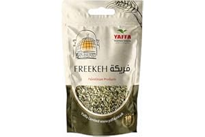 Yaffa – Premium Whole Grain Greenwheat Palestinian Freekeh – 500g - Vegan – Rich in Protein – Source of Fibre – GMO Free - Enjoy Delicious & Nutrient-Rich Freekeh from Palestine with Every Meal