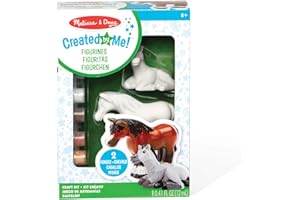 Melissa & Doug - Decora a tu Gusto, figuritas de Caballos (18867)