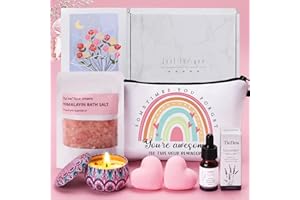 TUDOU Christmas Birthday Pamper Gifts for Women, Relaxation Self Care Package Birthday Hampers for Her, Wellbing Get Well Soon Gifts, Pamper Hamper Birthday Xmas Gifts for Mum, Friend, Sister, Wife, Auntie