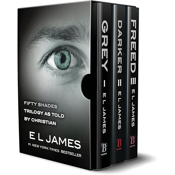 Fifty Shades of Grey 4 Books Collection Set By E L James (Grey