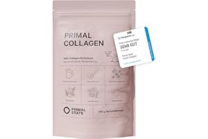 ‎PRIMAL STATE Primal State® Collagen Powder 460g – Unflavoured – Bioactive Collagen Hydrolysate – Peptides Type 1 and 3 – Perfect Solubility