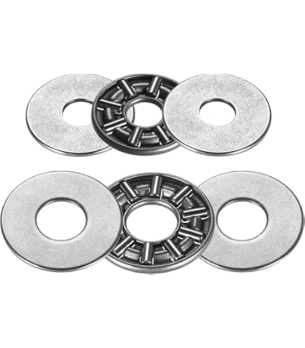 Lot De 10 Roulements à Aiguilles Axiaux AXK0821 (8x21x4mm), Précision P5 - NEUFS Uxcell