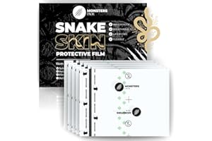 ‎MONSTERS INK 5 x Snake Skin Tattoo Folie Heilung, Tattoo Pflaster, Wasserdicht Second Skin Tattoo Folie, Second Skin Pflaster, Monsters Ink Tattoo (15cm x 10cm (X 5))