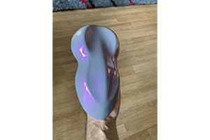 ADAILY CAR Covering Voiture Gris Nardo Effet Violet Caméléon, Film Adhésif Vinyle en Rouleau De 152Cm x 40 Cm Bubble Free Et Control Tack