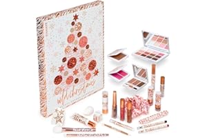 Beauty Adventskalender 2025 WILD X-MAS – Weihnachtskalender für Frauen, Teenager | 24 luxuriöse Make-Up Überraschungen | Warenwert über 100 € | Vegan & tierversuchsfrei | Limitierte Edition von LAHAYE