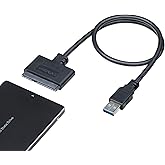 StarTech.com Kabel SATA na USB - adapter do dysków twardych USB 3.0 na 2,5" SATA III - zewnętrzny konwerter do transmisji dan