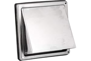 First4spares - Wand Lüfter Edelstahl Verkleidet 10cm