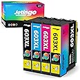 Jetingo 603 XL Cartucce d'inchiostro Compatibili per Epson 603XL Sostituzione con Epson XP-2100 XP-2105 XP-3100 XP-3105 XP-41