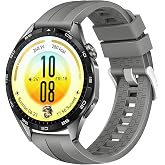 Rongep [Strip Loop] Huawei ile Uyumlu 22mm Kordon GT6/GT6 Pro/GT Runner 2/GT5/5 Pro/GT4/GT3/3 Pro 46mm i&ccedil;in Yumuşak Silikonlu