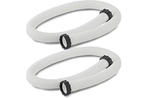 Intex Accessory Hose Swimming Pool Hose Diameter 38 mm 150 cm for Filter Pump and Salt Water Systems