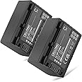 subtel 2x Battery compatible with Sony FDR-AX53 FDR-AX700 FDR-AX100 HXR-NX80 HDR-CX625 -CX450 -CX900 -CX680 -CX675 HDR-PJ675 NEX-VG30 -VG10 -VG20 DCR-SR68 NP-FV70A -FV90A -FV100A 1030mAh replacement