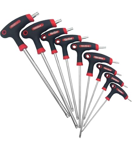 Set Chiavi Esagonali E Torx A T - 16 Pezzi Con Valigetta - Chiavini Lunghi Per Fai Da Te E Professionisti