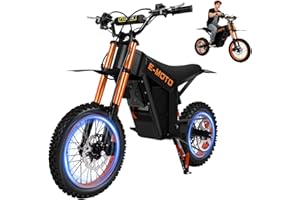 TYOKUM Electric Bike Adults Teens - 14"/12" Fat Off raod Dirt Bike, 48V Ebike 20.8Ah Battery 45-50KM Long Rang Electric Bikes,with Hydraulic Suspension & Brake E-bike,3 Riding Modes Electric-Dirt-Bike