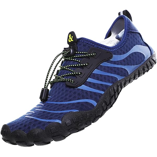RUYI Chaussures aquatiques unisexes pour homme et femme - Séchage rapide - Doux et légères - Chaussures de trail - Chaussures de fitness avec semelle antidérapante et large boîte à orteils, Clair