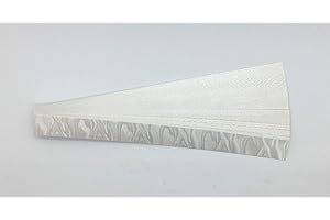 Iris Folding Strips Elegance, Cream-Ivory Coloured 10 Mixed Patterns, DeeCraft