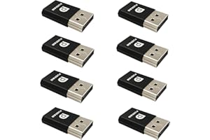 FUERAN DP - DisplayPort Display Emulator EDID Emulator Plug 2K (fit Headless 2560x1600@30Hz) 4K 4096x2160@60Hz Display Port Dummy Plug - DisplayPort Compatible (2K-2560x1600@30Hz-8P)