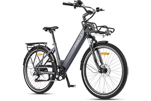 ‎ENGWE ENGWE E Bike-Ebike with App & 36 V 13Ah Battery, Torque Sensor & Hydraulic Oil Brake, 27.5 x 1.75 Inch Tyres, 250 W Motor & 25 km/h, Range up to 120 km, P275 SE