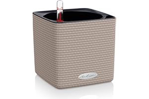 Lechuza Donica Cube Kolor 14, Piaskowy Brąz, 13478